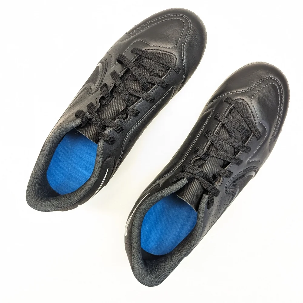 6Y Nike Tiempo Junior Legend 9 Club Multi Ground GS Black Blue Soccer cleats